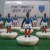 Subbuteo Andrew Table Soccer Portsmouth 2007-2008 on Classic Hasbro Bases